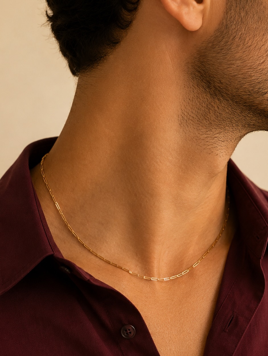 گردنبند هرمس مردانه